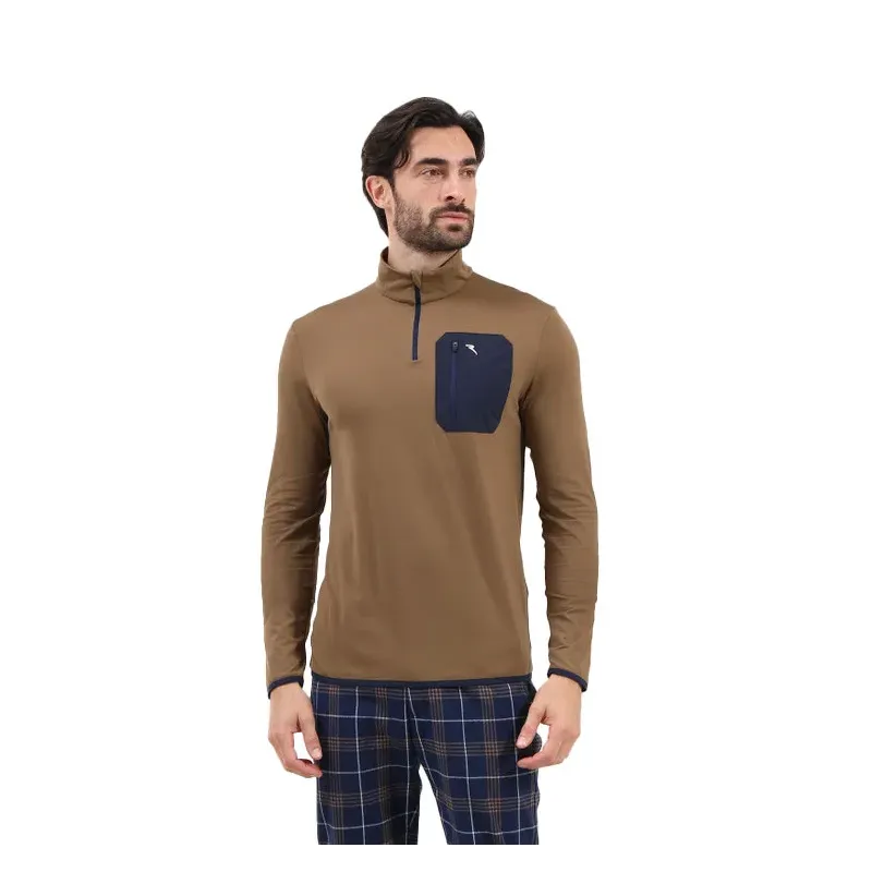 Chervo - Mid Layer 1/2 Zip Protherm Poche Timoroso