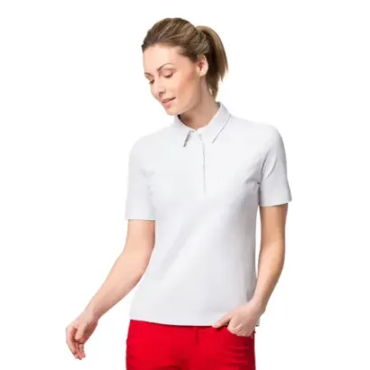 POLO FEMME MARLEY blanc situation face