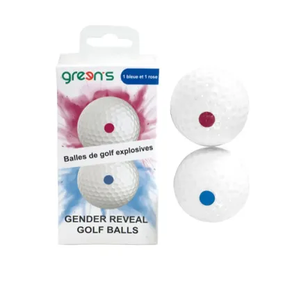 GENDER REVEAL GOLF BALLS