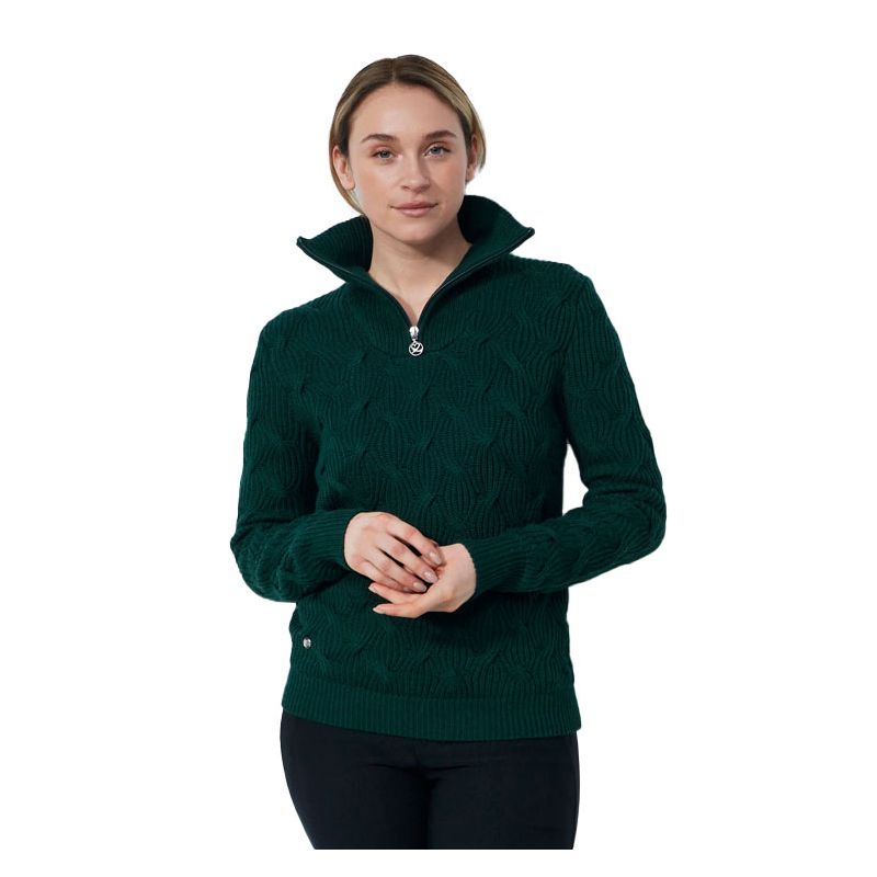 PULL FEMME ERMONT COUPE VENT 1/2 ZIP TORSADE