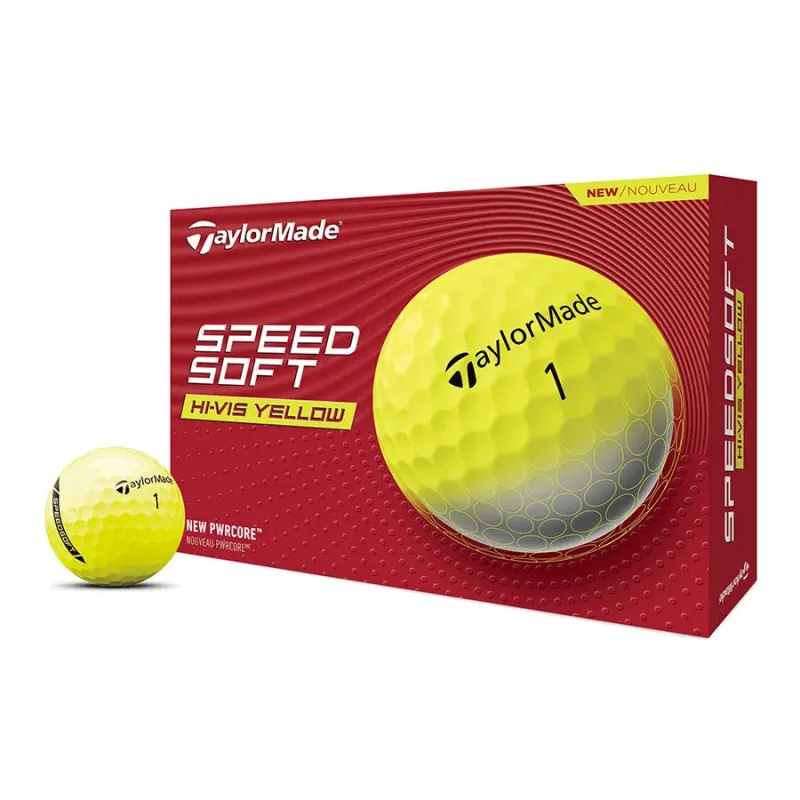 Taylormade - Balles Speedsoft Blanche - Golf Plus Taylormade - Balles Speedsoft Blanche - Golf Plus