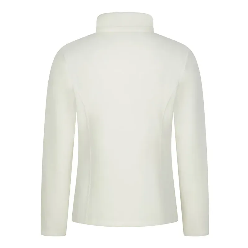 Golfino - Veste Bi Matière Antonella Écru Femme De Dos - Golf Plus Golfino - Veste Bi Matière Antonella Écru Femme De Dos - Golf Plus