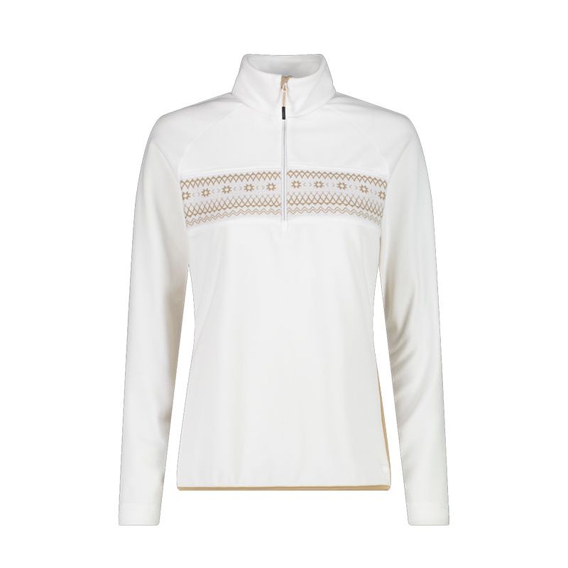 SWEAT FEMME POLAIRE FANTAISIE 1/2 ZIP