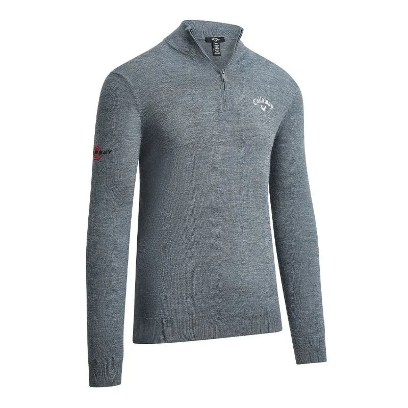 Callaway - Pull Merino Logoté Bleu Marine - Golf Plus Callaway - Pull Merino Logoté Bleu Marine - Golf Plus