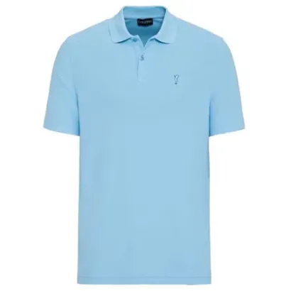 Golfino - Polo Marbella Bleu Ciel Homme De Face - Golf Plus