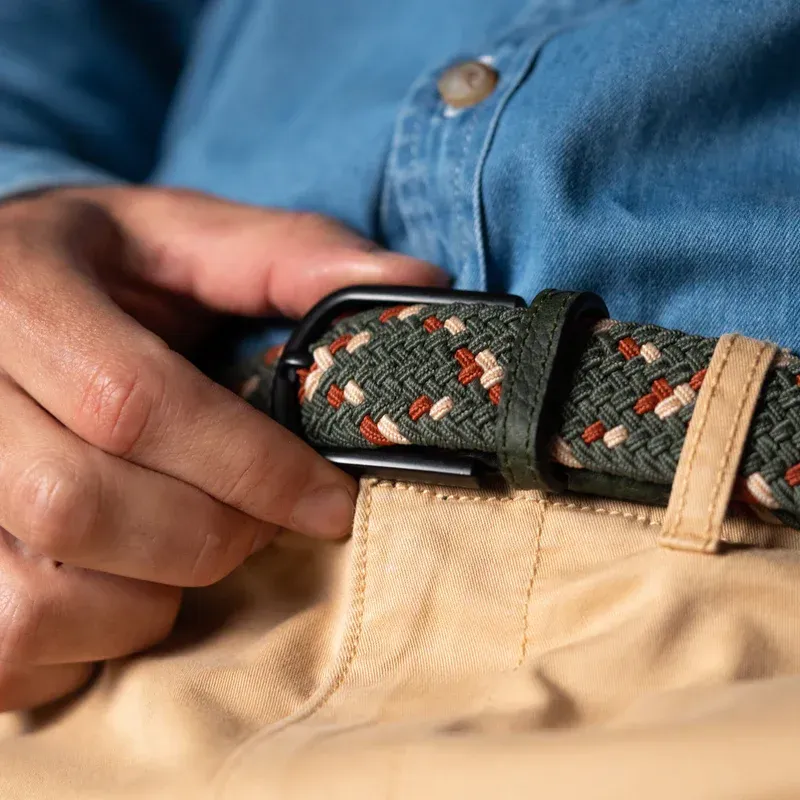 Billy Belt - Ceinture Tressée Elastique Orénoque Billy Belt - Ceinture Tressée Elastique Orénoque