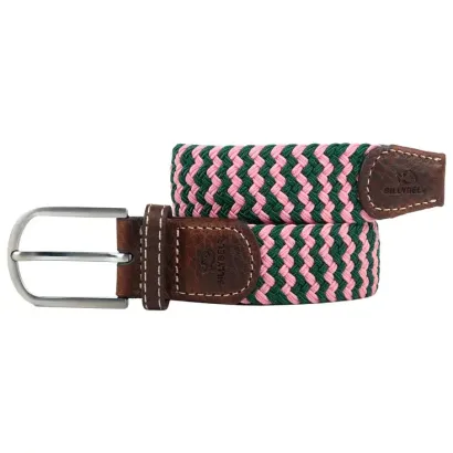 CEINTURE TRESSEE ELASTIQUE MULTICOLORE BERLIN