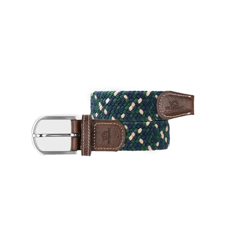 Billy Belt - Ceinture Tressée Elastique Multicolore Bruges