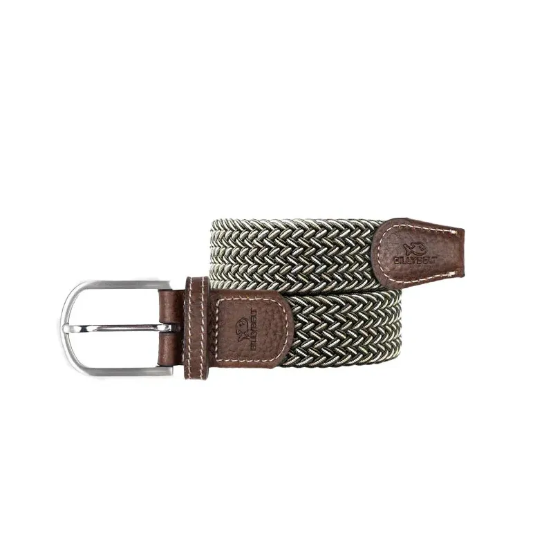 Billy Belt - Ceinture Tressée Elastique Multicolore Québec