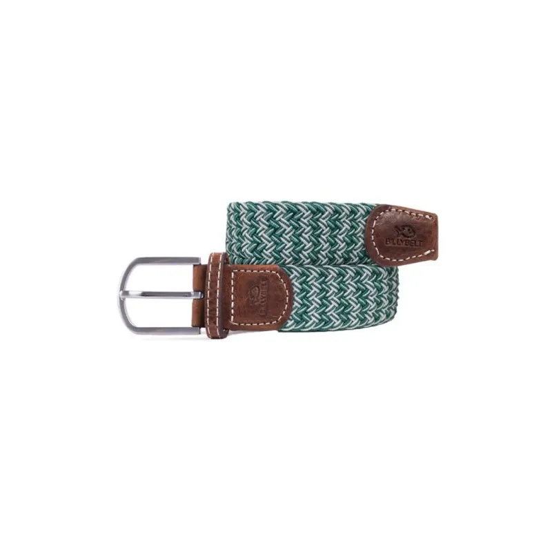 Billy Belt - Ceinture Tressée Elastique Bicolore Irish