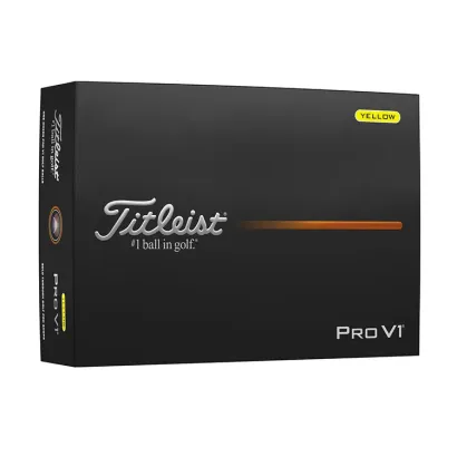 TITLEIST- BALLES PRO V1 2025 JAUNE