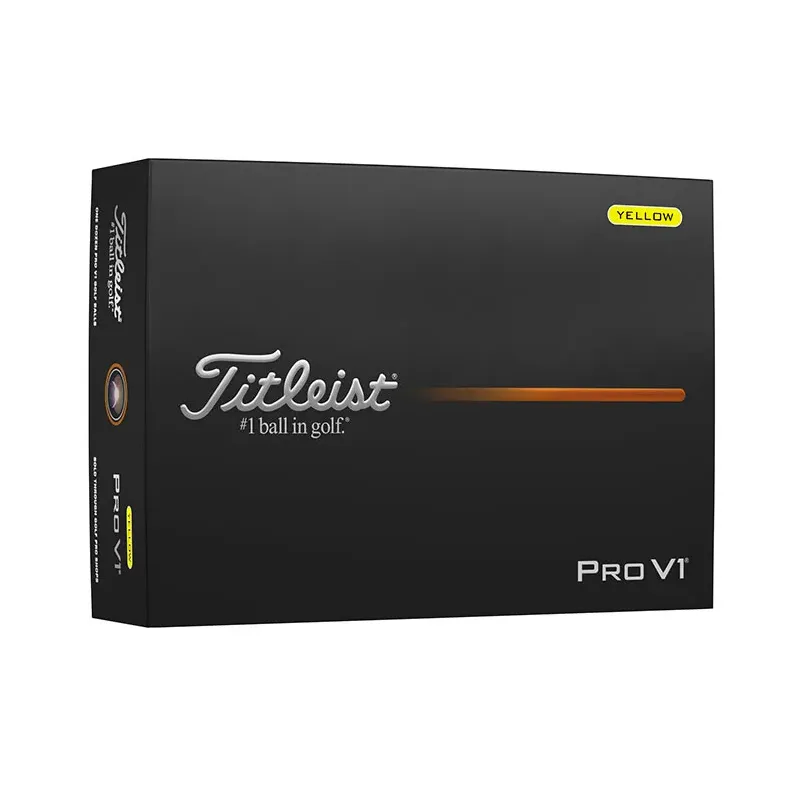 TITLEIST- BALLES PRO V1 2025 JAUNE TITLEIST- BALLES PRO V1 2025 JAUNE