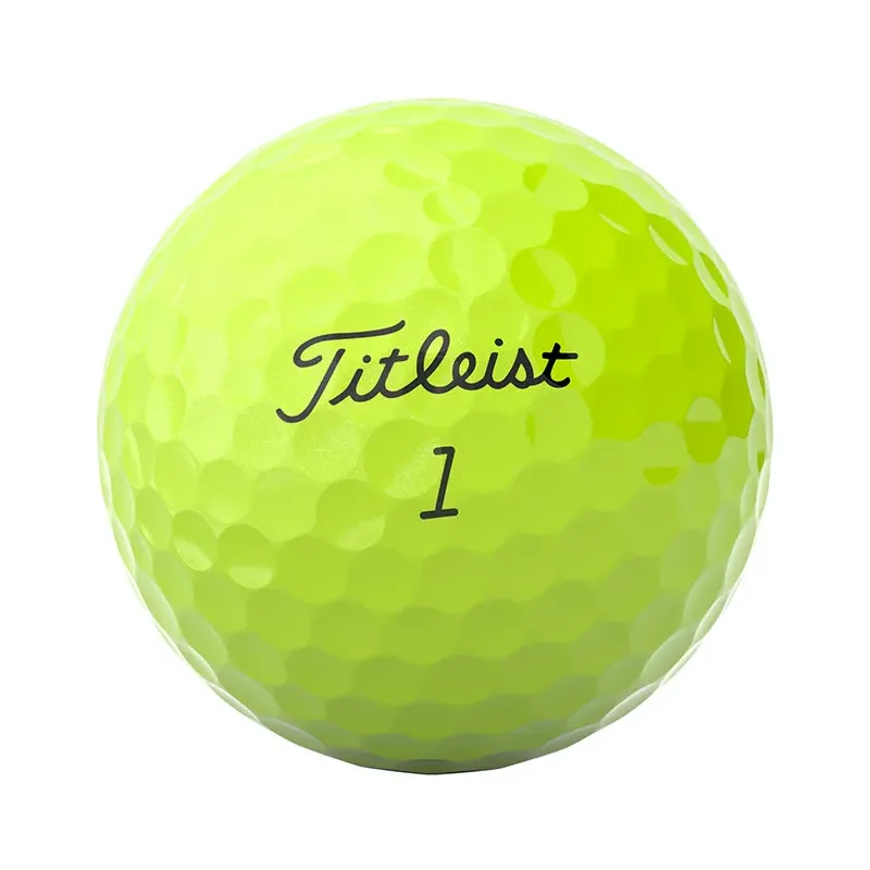 TITLEIST- BALLES PRO V1 2025 JAUNE LOGO TITLEIST- BALLES PRO V1 2025 JAUNE LOGO