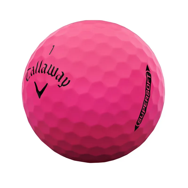 BALLES DE GOLF SUPERSOFT MATTE
