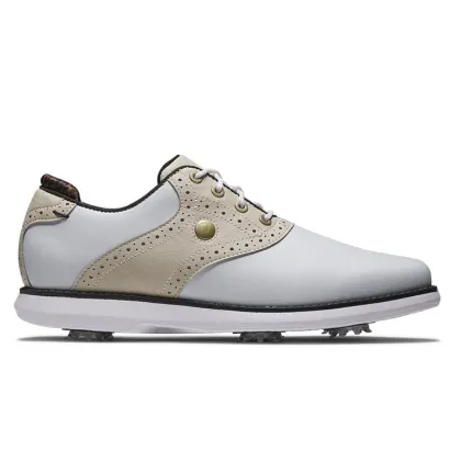 Footjoy - Chaussures de golf femme Traditions blanc/beige 2025