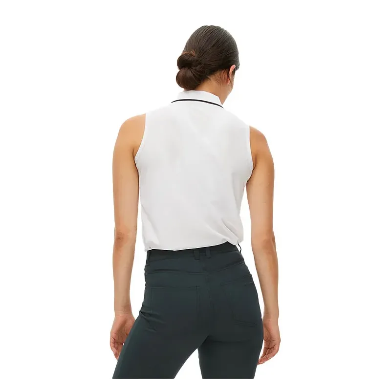 Rohnisch - Polo Miriam Sans Manches Marine Femme - Golf Plus Rohnisch - Polo Miriam Sans Manches Marine Femme - Golf Plus
