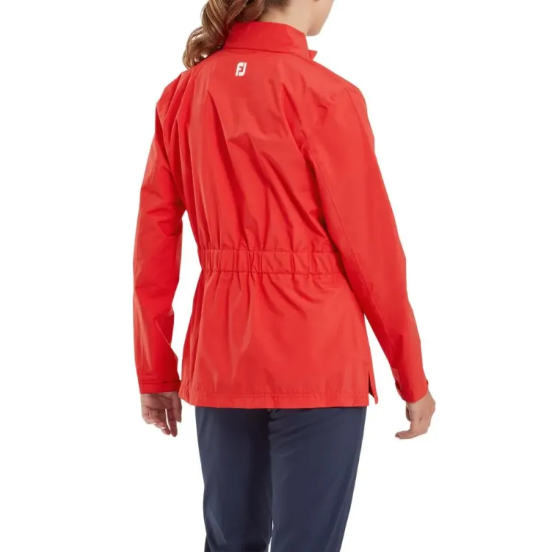 Veste De Golf FootJoy DryJoy Rouge, Homme Taille L, Imperméable Et Coupe-vent, état Correct