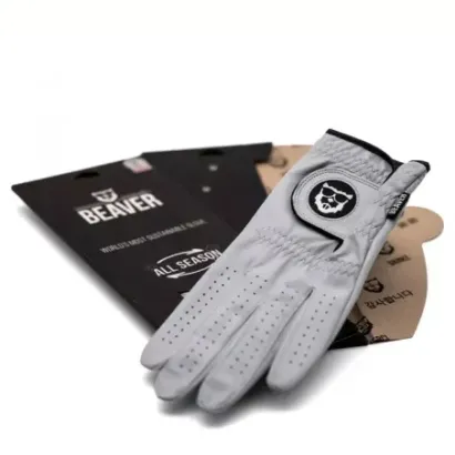 Beaver - gant gris vu de présentation - Golf Plus