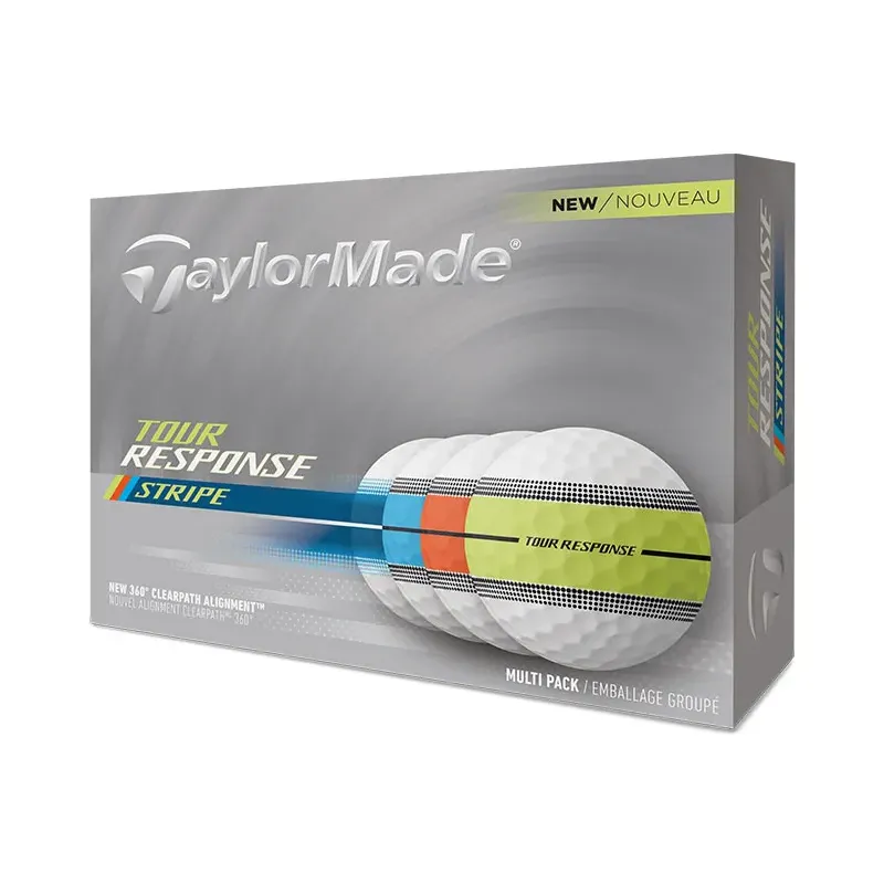 BALLES DE GOLF TOUR RESPONSE STRIPE NEON