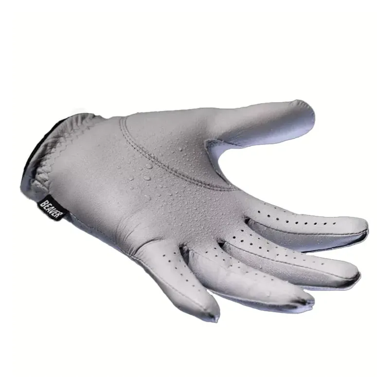 Beaver - gant gris vu de dessous - Golf Plus