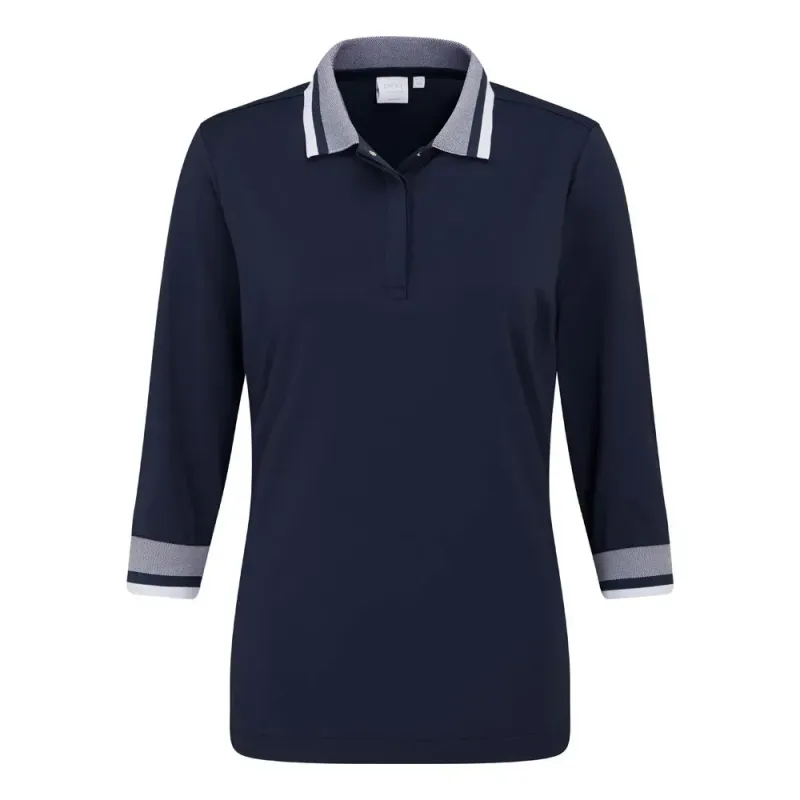 Ping - Polo Femme Lindsey Uni Manches 3/4