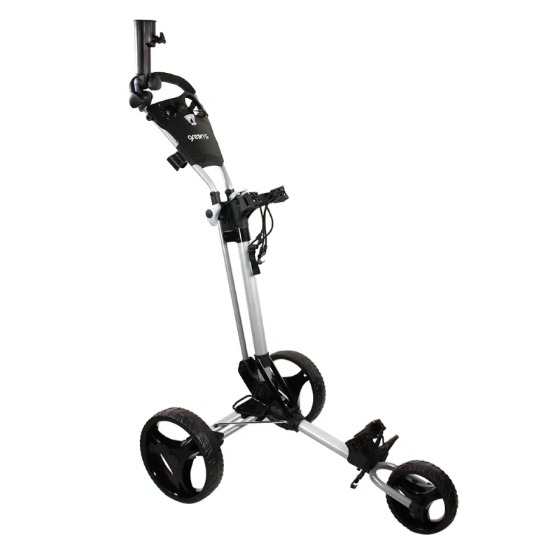 GREEN'S - CHARIOT DE GOLF COMPACT GRIS/NOIR