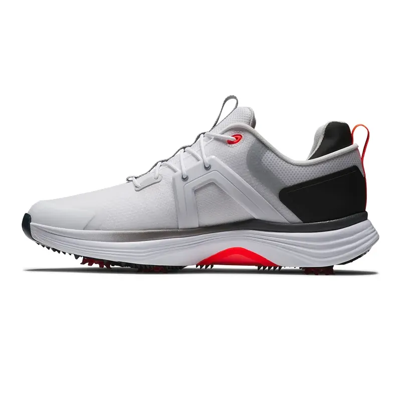 Chaussures de golf Footjoy Hyperflex blanches avec crampons Chaussures de golf Footjoy Hyperflex blanches avec crampons
