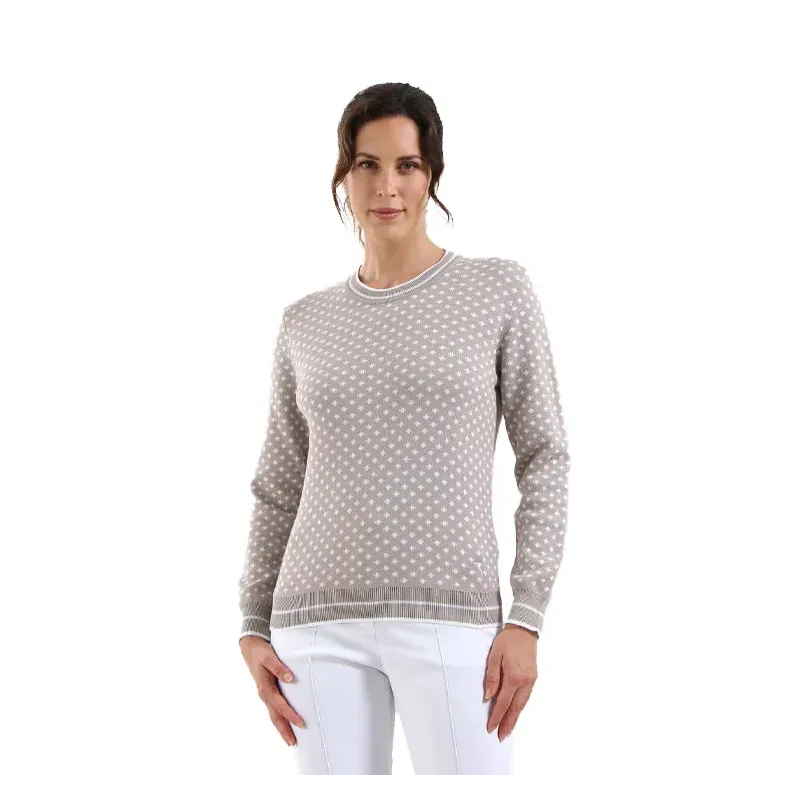 Chervo - Pull Femme Nancy Col Rond Chervo - Pull Femme Nancy Col Rond