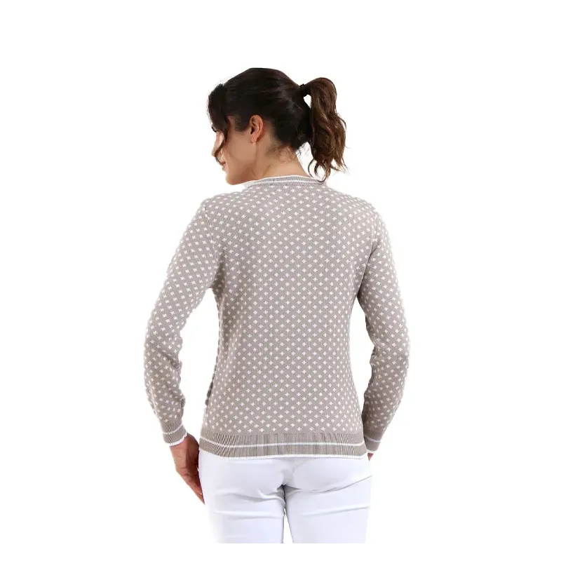 Chervo - Pull Femme Nancy Col Rond Chervo - Pull Femme Nancy Col Rond