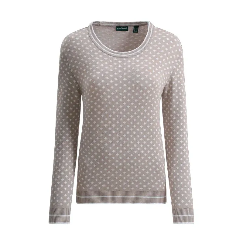 Chervo - Pull Femme Nancy Col Rond Chervo - Pull Femme Nancy Col Rond