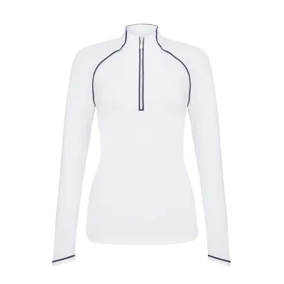 POLO FEMME VERONICA 1/2 ZIP SUN PROTECTION