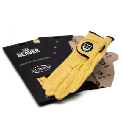 Beaver - gant jaune vu de presentation - Golf Plus