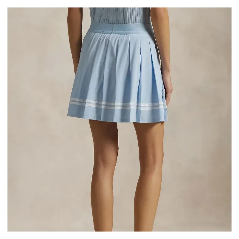 Ralph Lauren - Jupe Femme Plissée Stretch Unie Ralph Lauren - Jupe Femme Plissée Stretch Unie