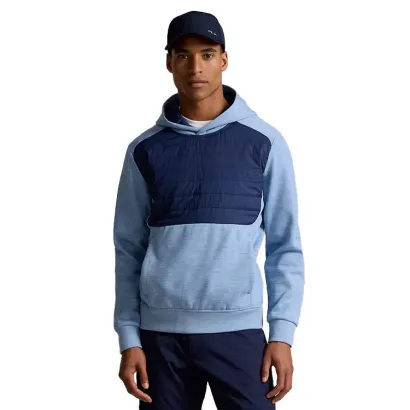 SWEAT A CAPUCHE BI MATIERE