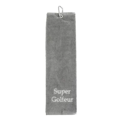 SERVIETTE MOTIF Super Golfeur