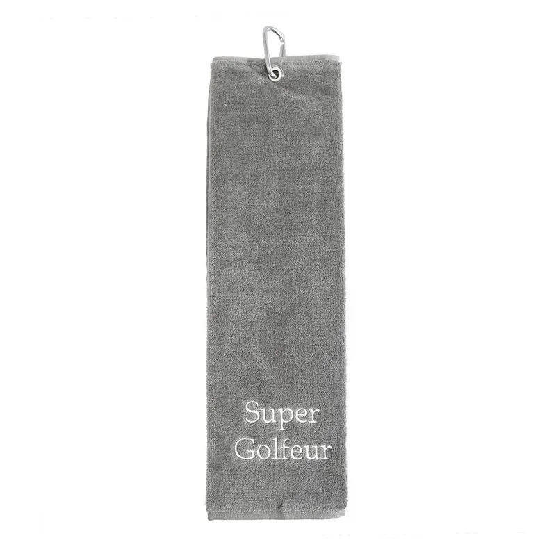 Green's - Serviette de golf motif Super Golfeur Green's - Serviette de golf motif Super Golfeur