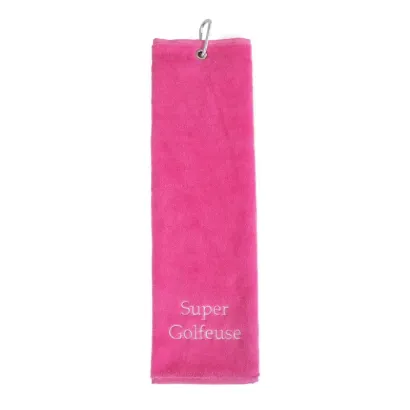 SERVIETTE MOTIF Super Golfeuse