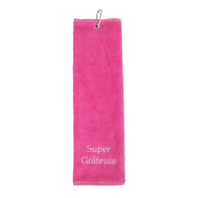 SERVIETTE MOTIF Super Golfeuse SERVIETTE MOTIF Super Golfeuse