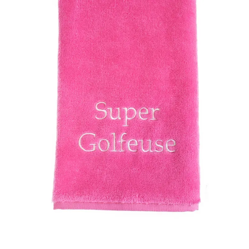 SERVIETTE MOTIF Super Golfeuse SERVIETTE MOTIF Super Golfeuse