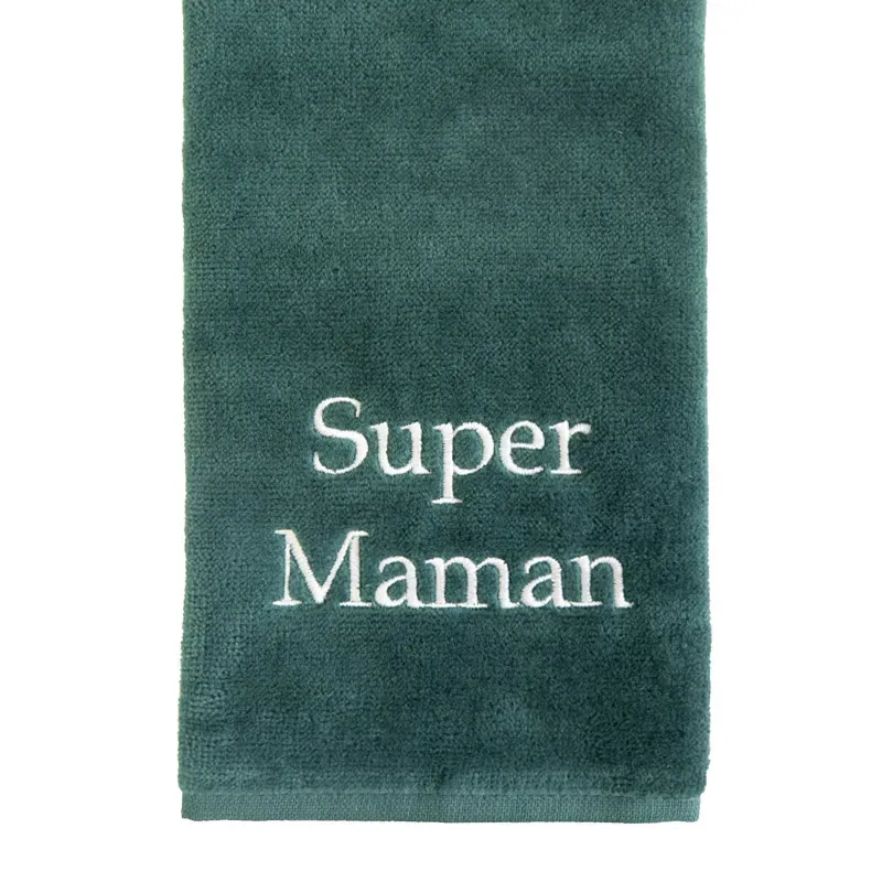 Green's - Serviette motif Super Maman Green's - Serviette motif Super Maman