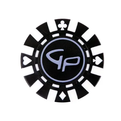 JETON POKER GP FITTING NOIR/BLANC