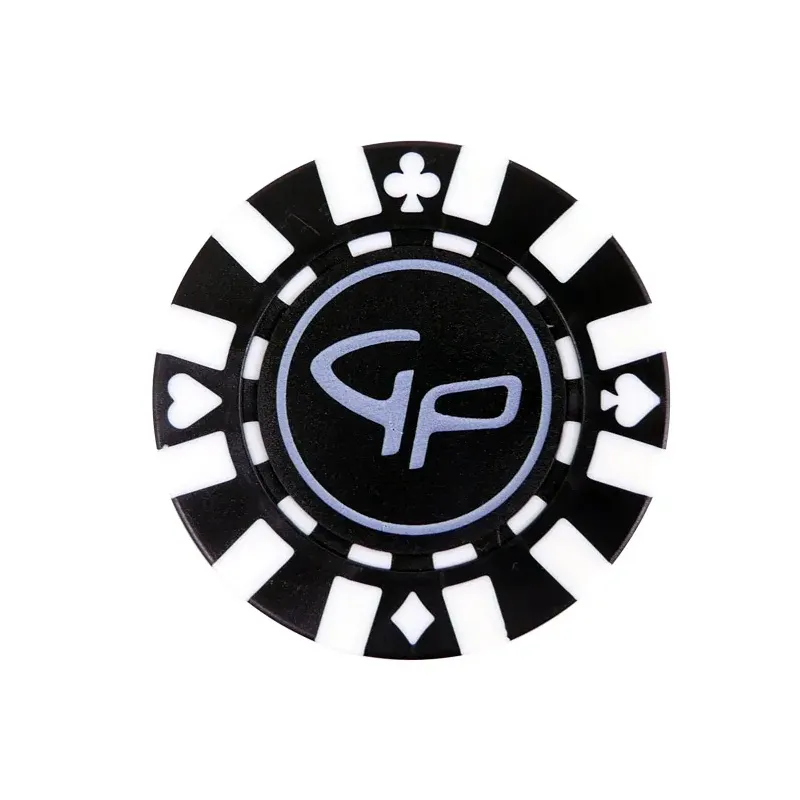 JETON POKER GP FITTING NOIR/BLANC JETON POKER GP FITTING NOIR/BLANC