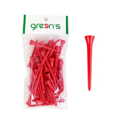 50 TEES PLASTIC 70MM