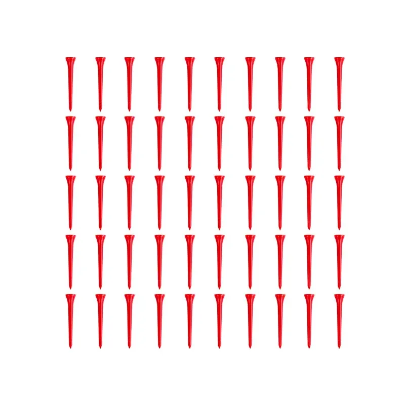 50 TEES PLASTIC 70MM 50 TEES PLASTIC 70MM