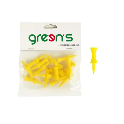 15 TEES ETAGE JAUNE 44MM