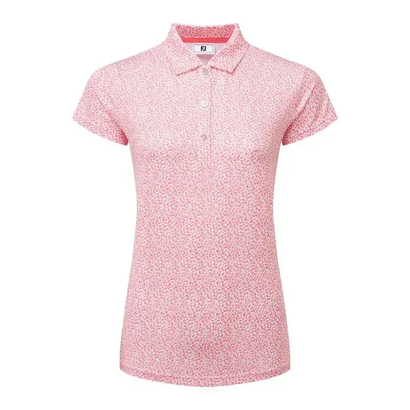 Footjoy - Polo Femme Imprimé Léopard Footjoy - Polo Femme Imprimé Léopard