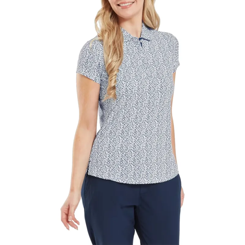 Footjoy - Polo Femme Imprimé Léopard Footjoy - Polo Femme Imprimé Léopard