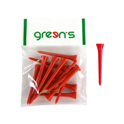 15 TEES PLASTIQUE 70MM