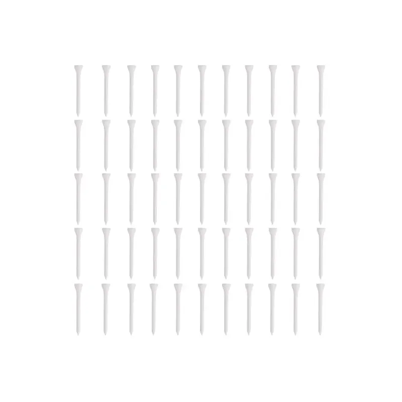 Green's - Sachet de 50 Tees Bois Blanc 70mm Green's - Sachet de 50 Tees Bois Blanc 70mm
