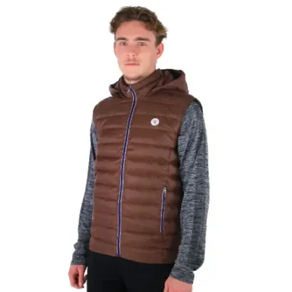 GILET TONIO II SANS MANCHES MARRON 1